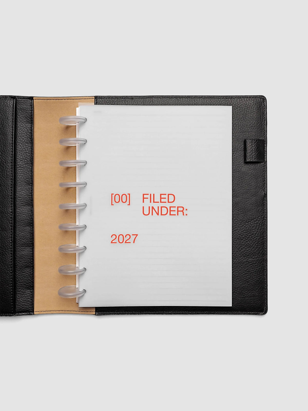 Planner Dashboard Overlays for 2027, 13 Translucent Vellum Layers Including a Front Cover and Monthly Set