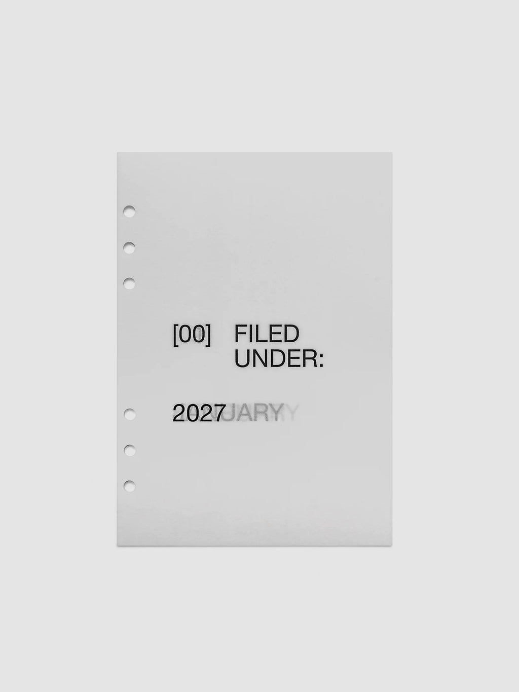 Planner Dashboard Overlays for 2027, 13 Translucent Vellum Layers Including a Front Cover and Monthly Set
