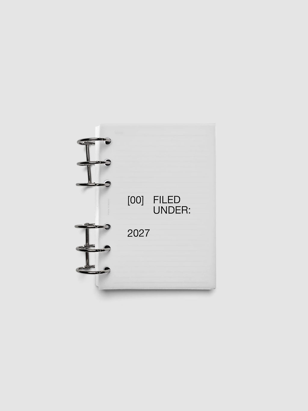 Planner Dashboard Overlays for 2027, 13 Translucent Vellum Layers Including a Front Cover and Monthly Set