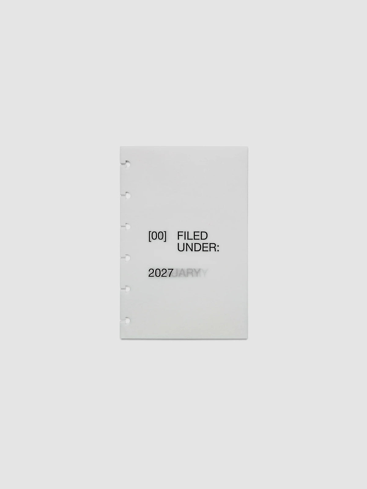 Planner Dashboard Overlays for 2027, 13 Translucent Vellum Layers Including a Front Cover and Monthly Set