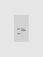 Planner Dashboard Overlays for 2027, 13 Translucent Vellum Layers Including a Front Cover and Monthly Set