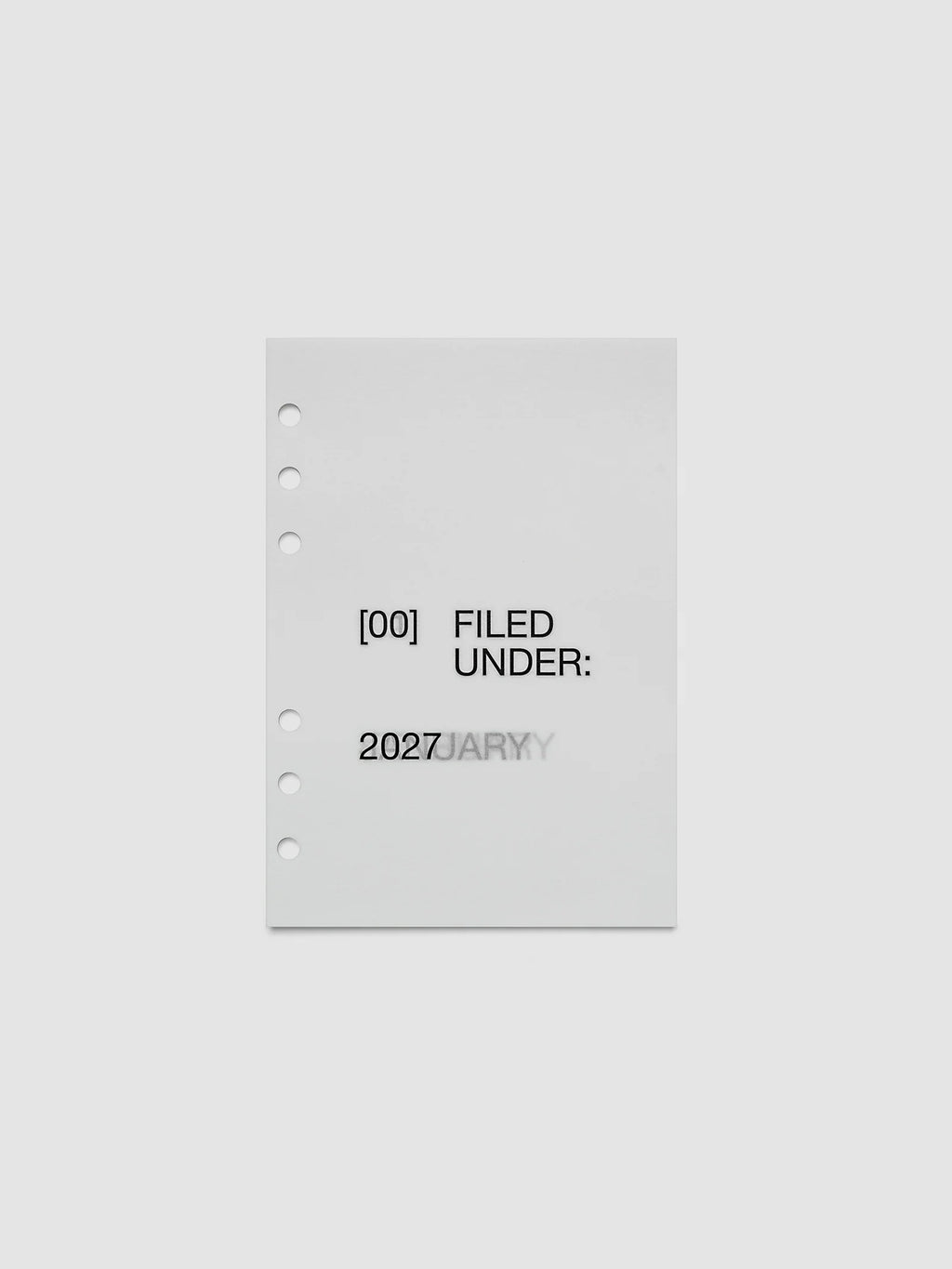 Planner Dashboard Overlays for 2027, 13 Translucent Vellum Layers Including a Front Cover and Monthly Set