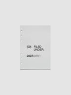 Planner Dashboard Overlays for 2027, 13 Translucent Vellum Layers Including a Front Cover and Monthly Set