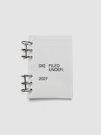 Planner Dashboard Overlays for 2027, 13 Translucent Vellum Layers Including a Front Cover and Monthly Set