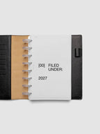 Planner Dashboard Overlays for 2027, 13 Translucent Vellum Layers Including a Front Cover and Monthly Set
