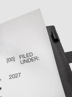 Planner Dashboard Overlays for 2027, 13 Translucent Vellum Layers Including a Front Cover and Monthly Set