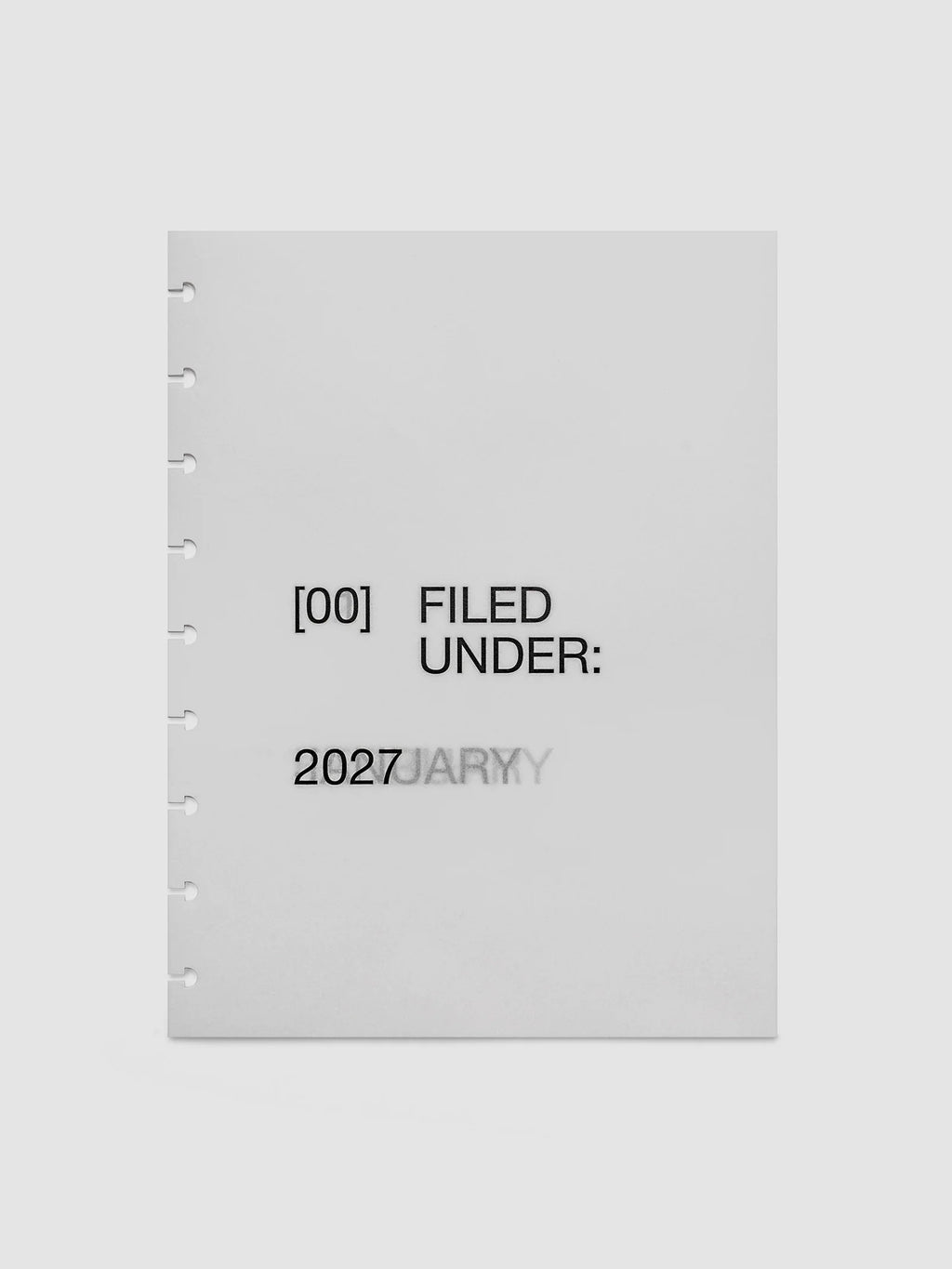 Planner Dashboard Overlays for 2027, 13 Translucent Vellum Layers Including a Front Cover and Monthly Set