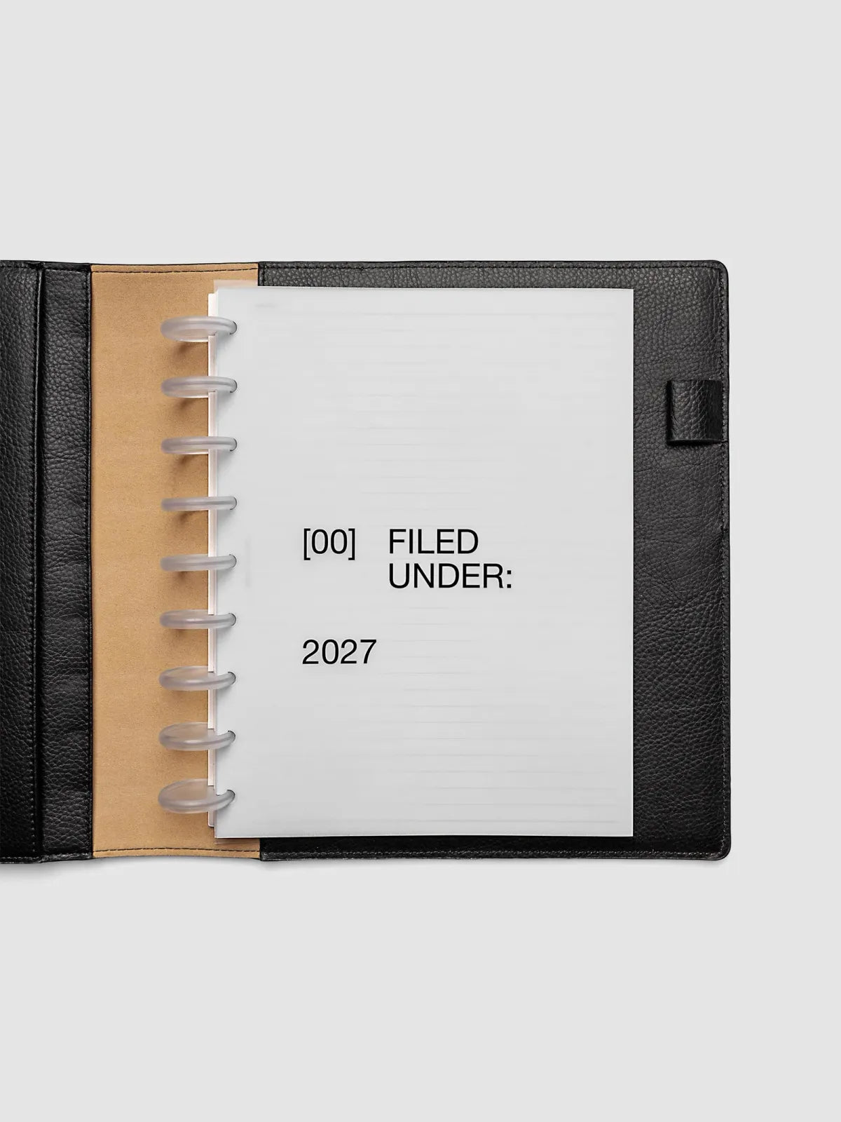 Planner Dashboard Overlays for 2027, 13 Translucent Vellum Layers Including a Front Cover and Monthly Set