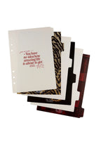 Planner Dividers Set of 6