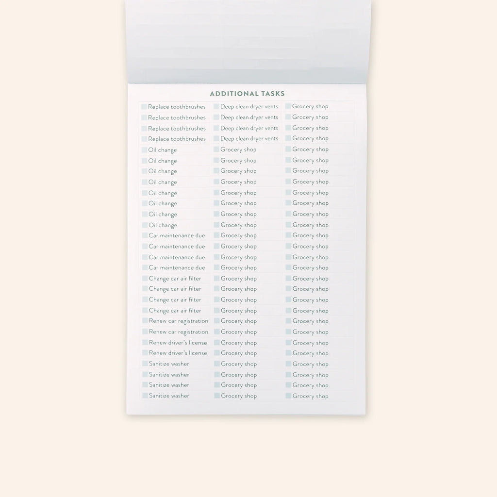 Planner Sticker Book