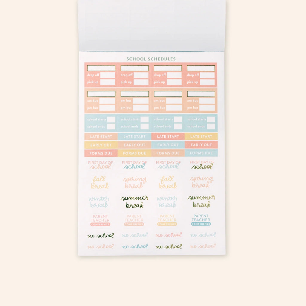 Planner Sticker Book