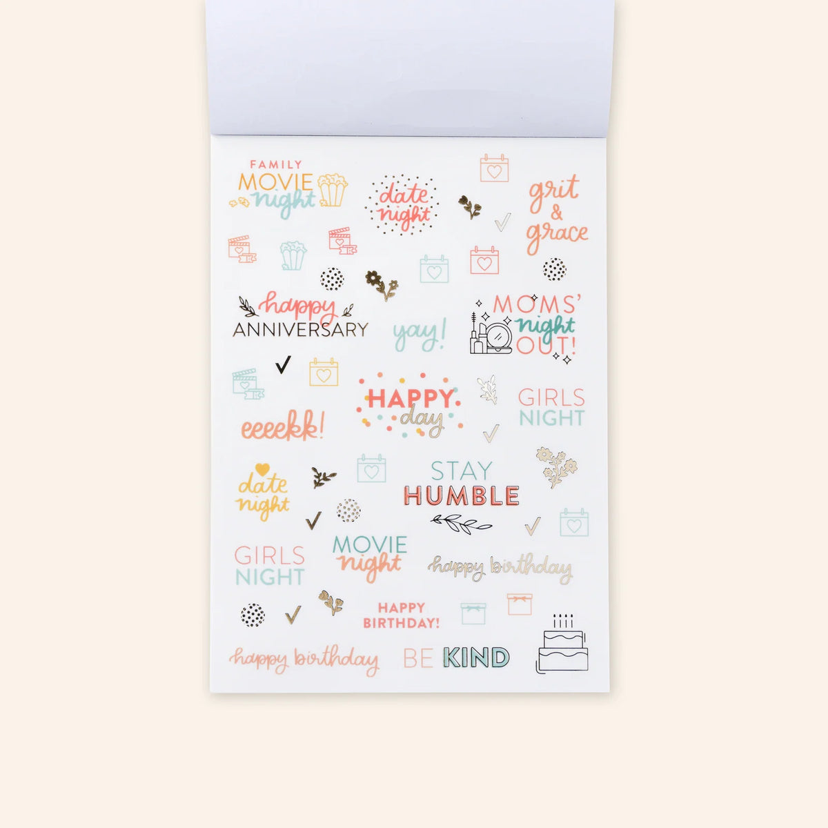Planner Sticker Book
