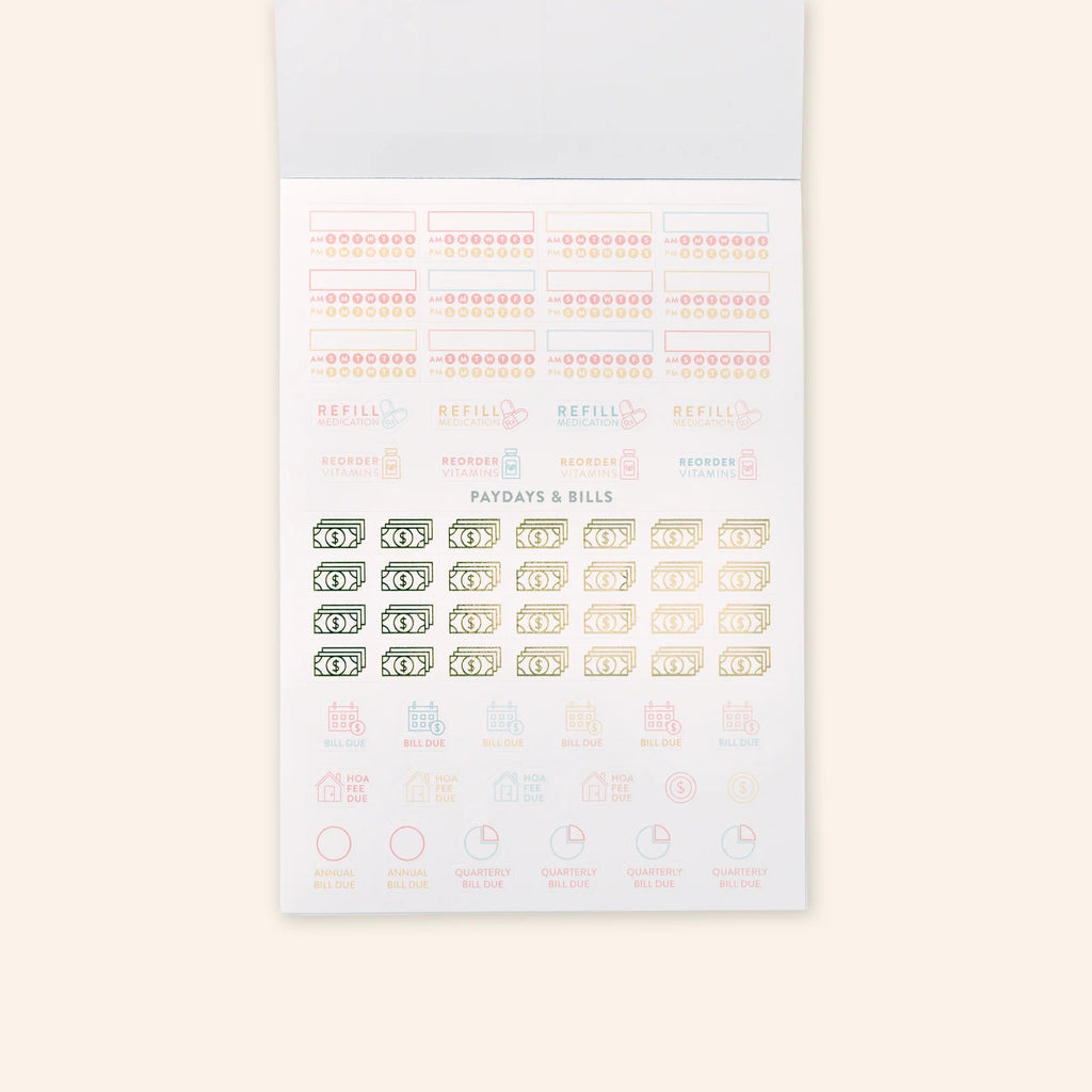 Planner Sticker Book