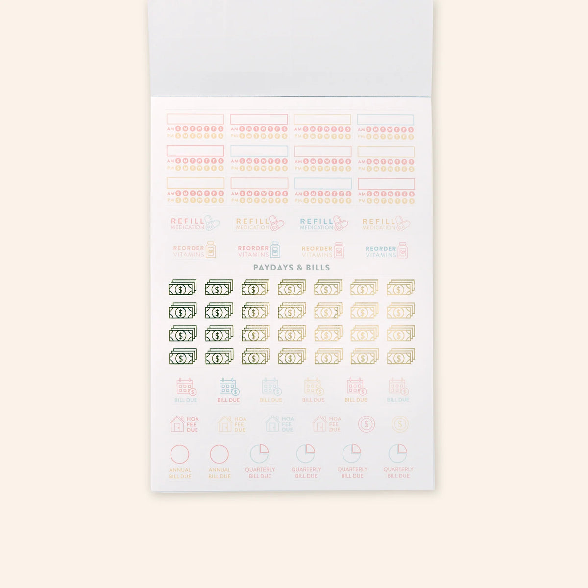Planner Sticker Book