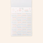 Planner Sticker Book