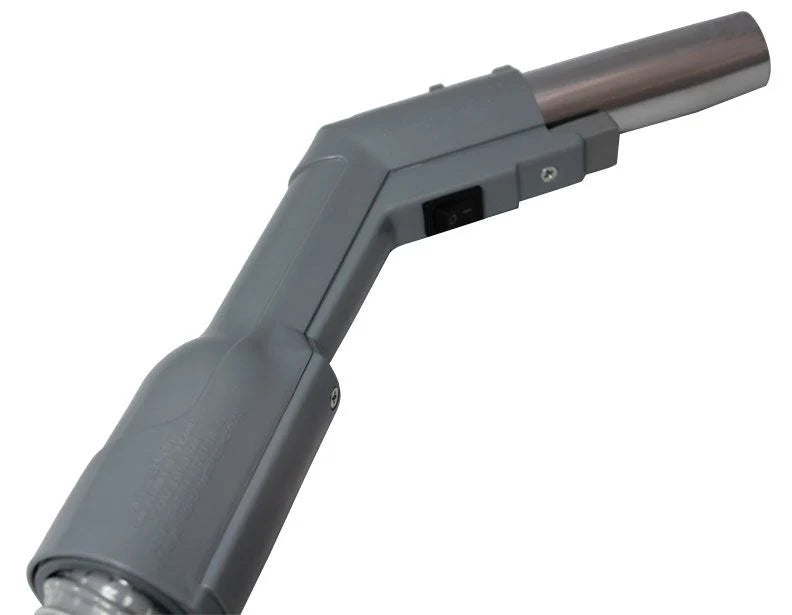 Plastic Canister Vacuum Hose with 360-Degree Swivel Handle, On/Off Switch and 6-Foot Length