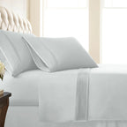 Pleated Microfiber Bed Sh — White / Twin / White / Twin XL / White / Full / White / Queen / White / King / White / Split King