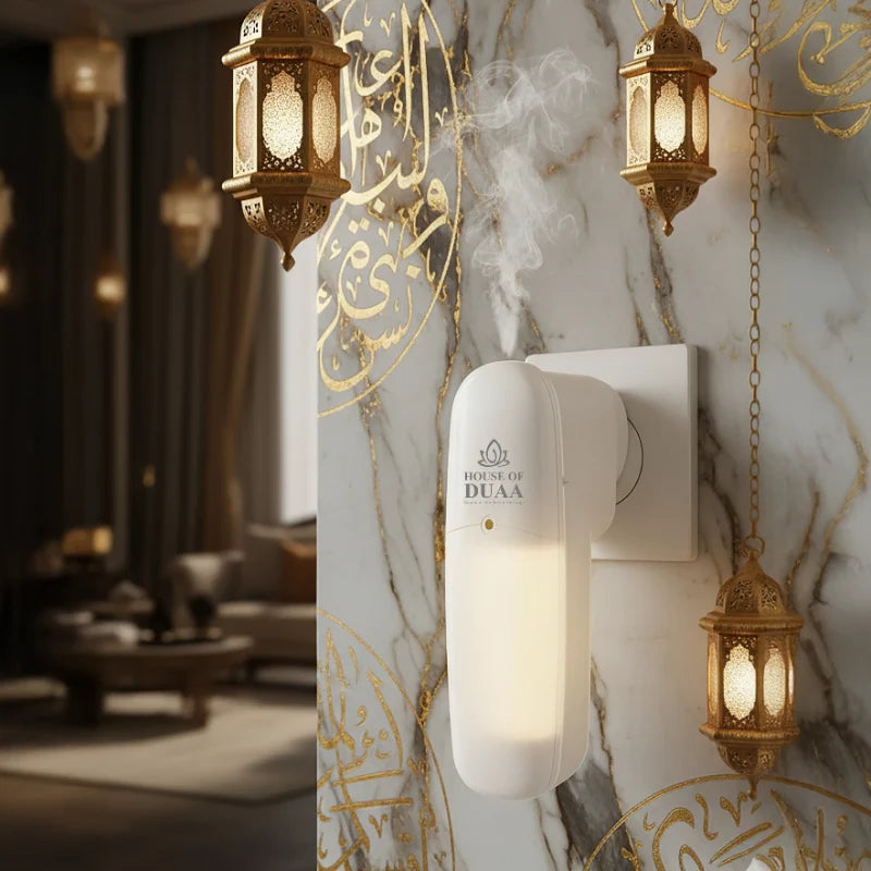 Plug-In Scent Diffuser for Bathrooms and Entryways with Waterless Fragrance and App Control