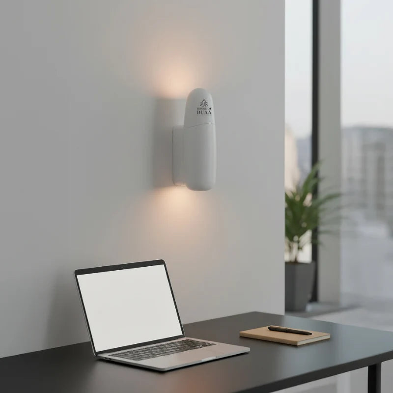 Plug-In Scent Diffuser for Bathrooms and Entryways with Waterless Fragrance and App Control