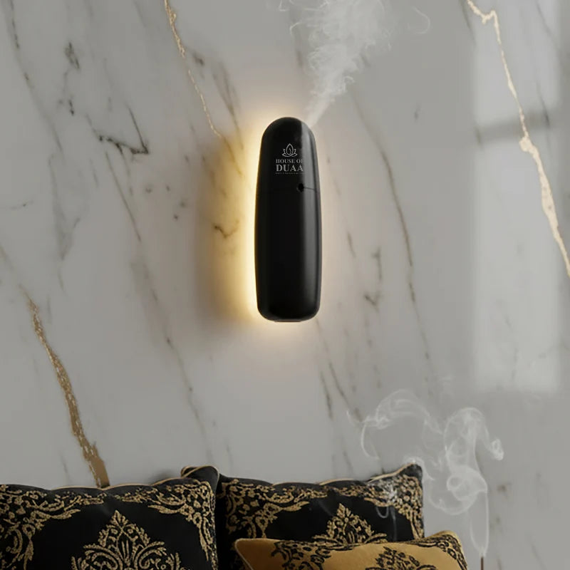 Plug-In Scent Diffuser for Bathrooms and Entryways with Waterless Fragrance and App Control