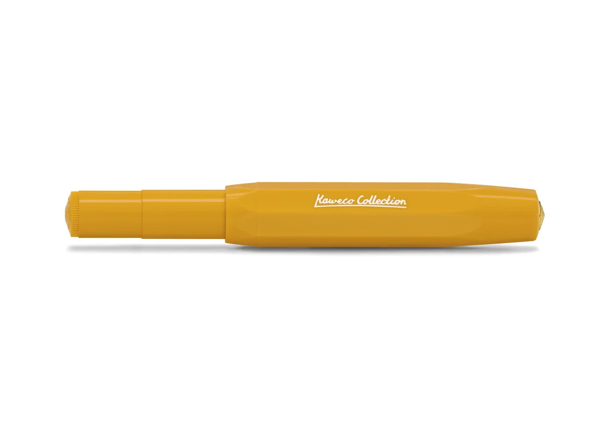 Pocket Fountain Pen in Honey Yellow