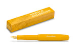 Pocket Fountain Pen in Honey Yellow