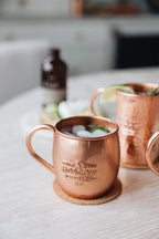 Polished 16 oz Copper Barrel Mug