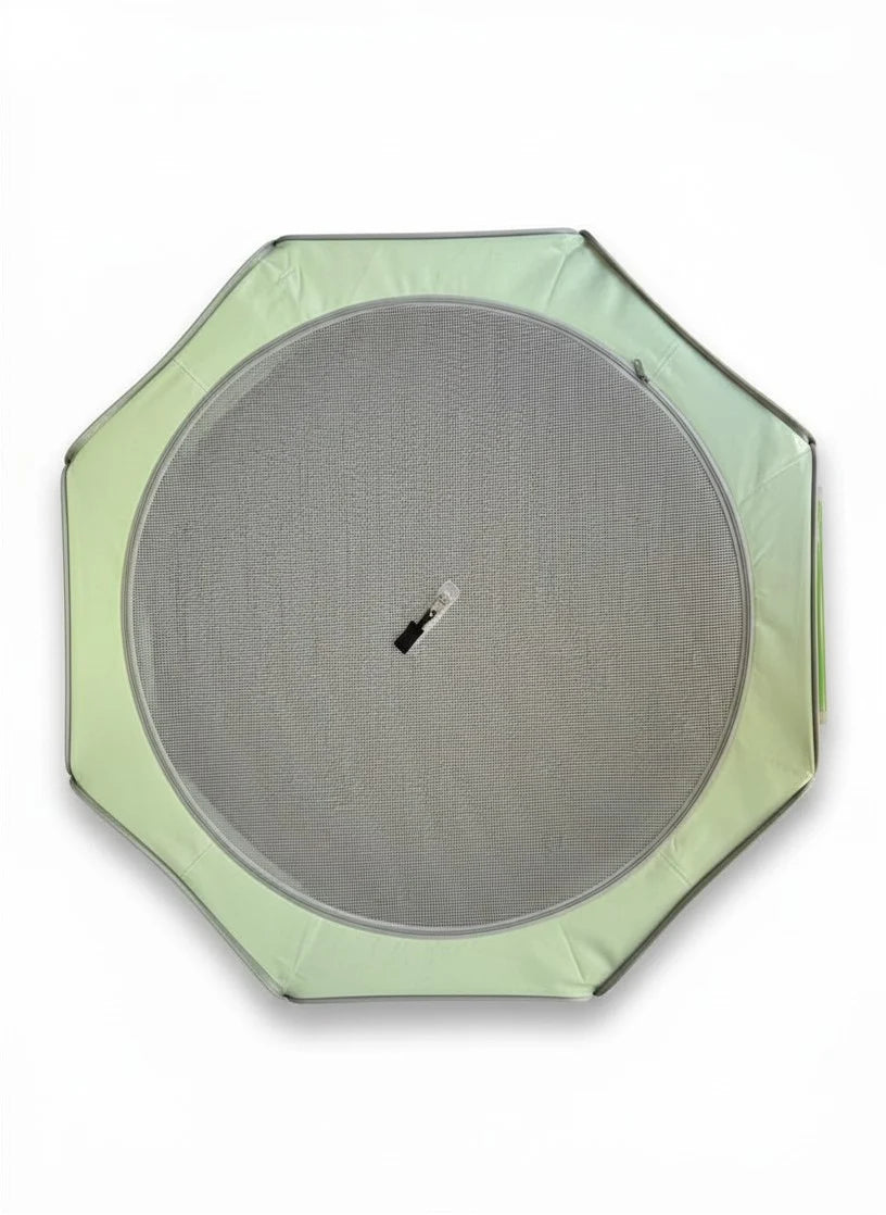 Pop-Up Chick Brooder Pen with Enclosed Octagon Design, Zippered Access and Flat-Folding Indoor Setup