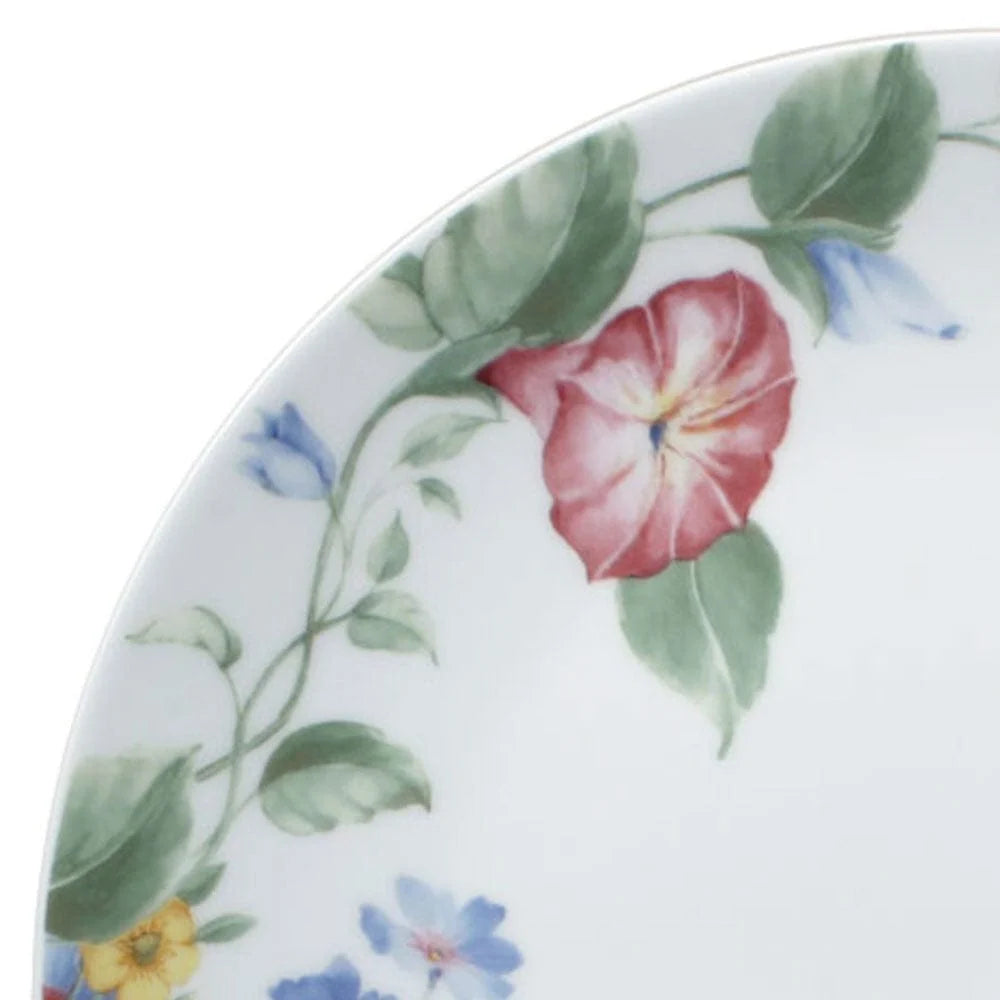 Porcelain Dinnerware Set in a Floral Pattern