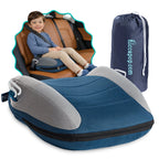 Portable Inflatable Booster Car Seat That Rolls into a Travel Bag
