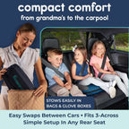 Portable Inflatable Booster Car Seat That Rolls into a Travel Bag