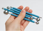 Pottery Tools Set with Over 20 Shaped Tools and Sponge for Miniature Throwing and Hand-Built Ceramics
