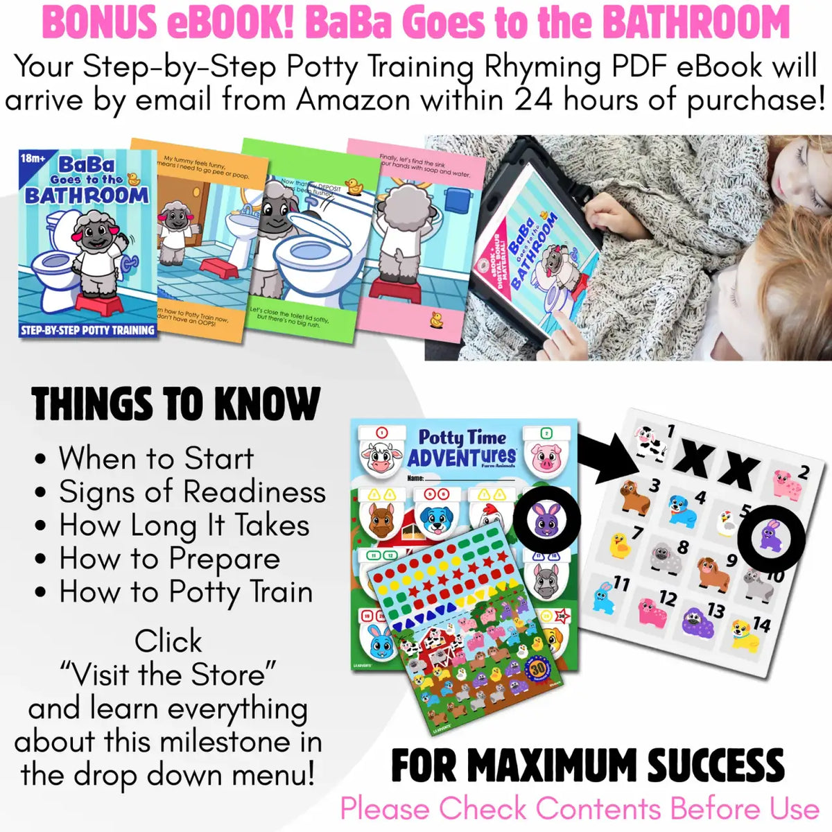 Potty Training Reward Kit