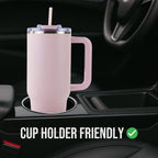 Powder-Coated 40oz Tumbler