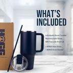 Powder-Coated 40oz Tumbler