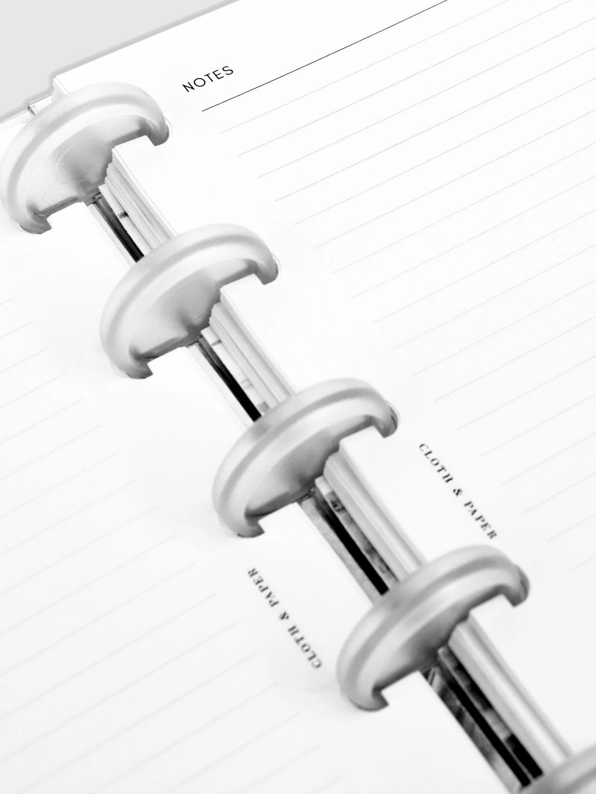 Pre-Punched Lined Notes Planner Inserts