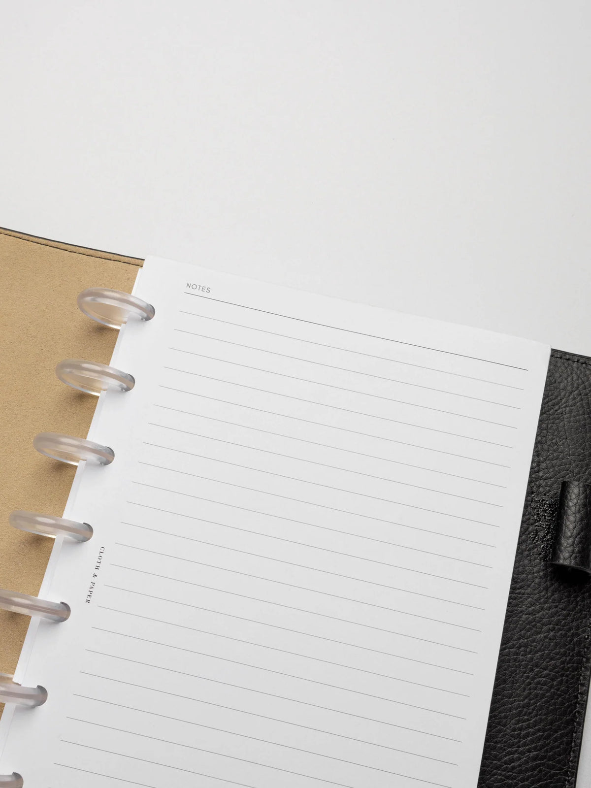 Pre-Punched Lined Notes Planner Inserts
