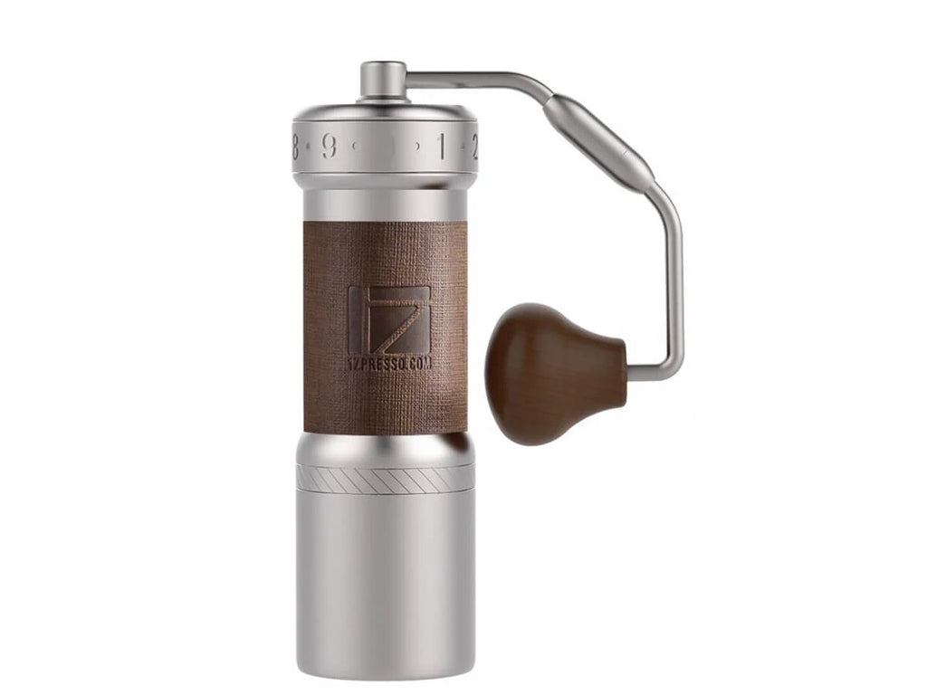 Precision Manual Coffee Grinder, Silver