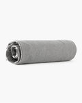 Pregnancy Pillow Cover in Grey Soft Polyester Knit