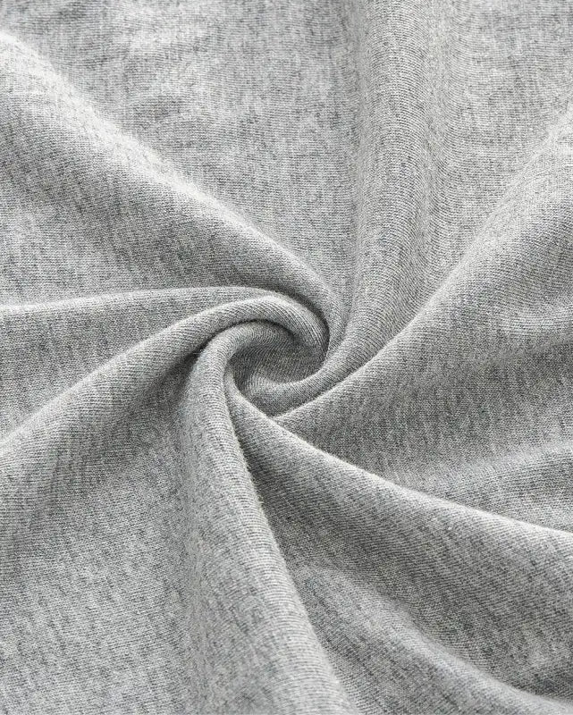 Pregnancy Pillow Cover in Grey Soft Polyester Knit