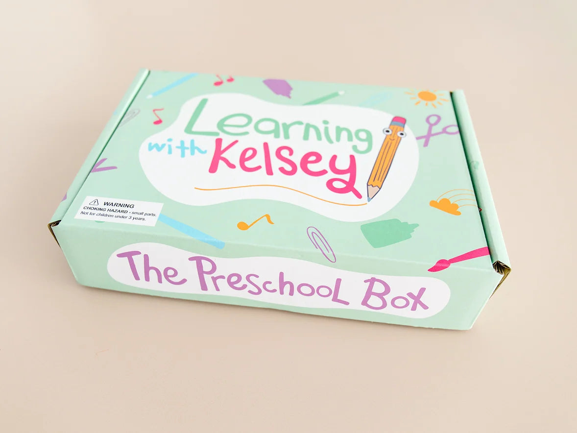 Preschool Activity Box for 3–4 Year Olds with Monthly Crafts, Games and Early Learning Supplies