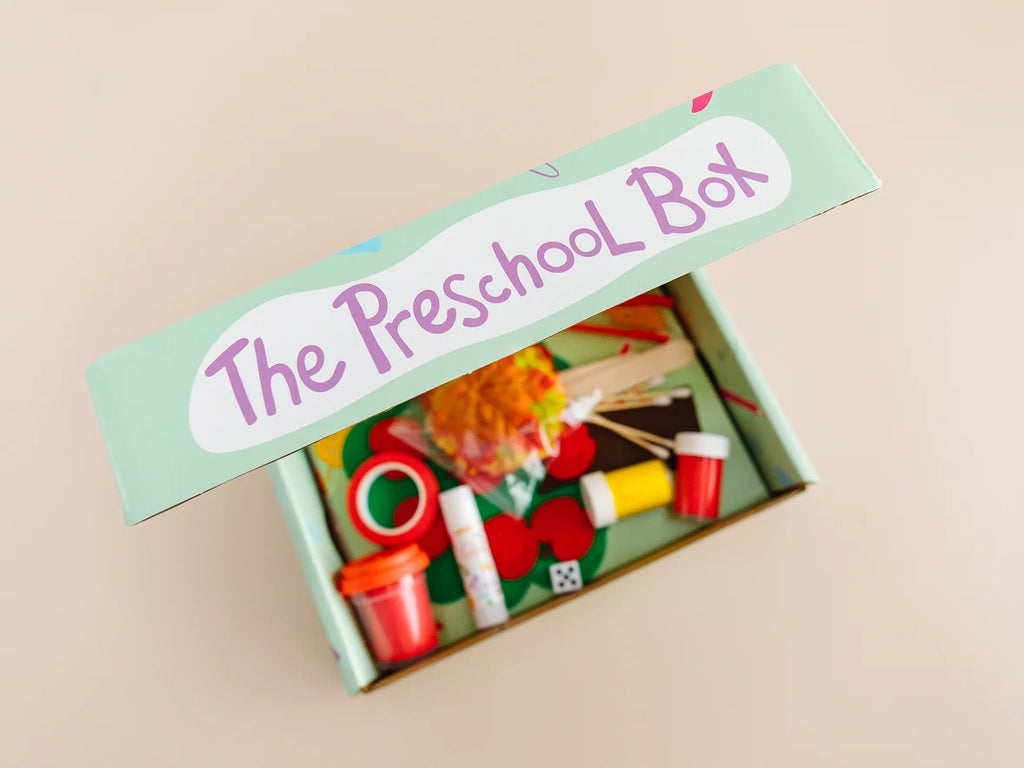 Preschool Activity Box for 3–4 Year Olds with Monthly Crafts, Games and Early Learning Supplies