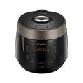 Pressure Rice Cooker and Warmer with 6-Cup Uncooked Capacity and a Nonstick Stainless Steel Inner Pot