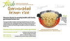 Pressure Rice Cooker and Warmer with 6-Cup Uncooked Capacity and a Nonstick Stainless Steel Inner Pot