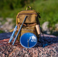 Primitive Fire Starting Kit with Three Fire Methods and a MOLLE Pouch for Outdoor Pr — One Kit / Two Kits / Three Kits [Save]