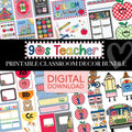 Printable Classroom Decor Bundle