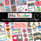 Printable Classroom Decor Bundle