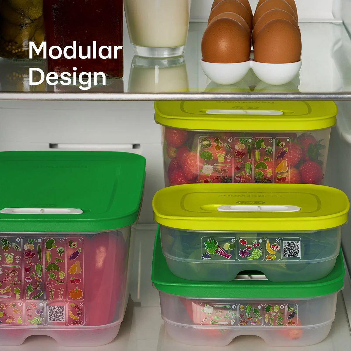 Small Deep Produce Storage Container