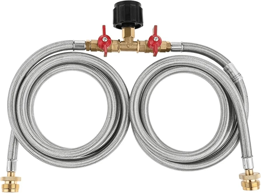 Propane Two-Way Y-Splitter Hose