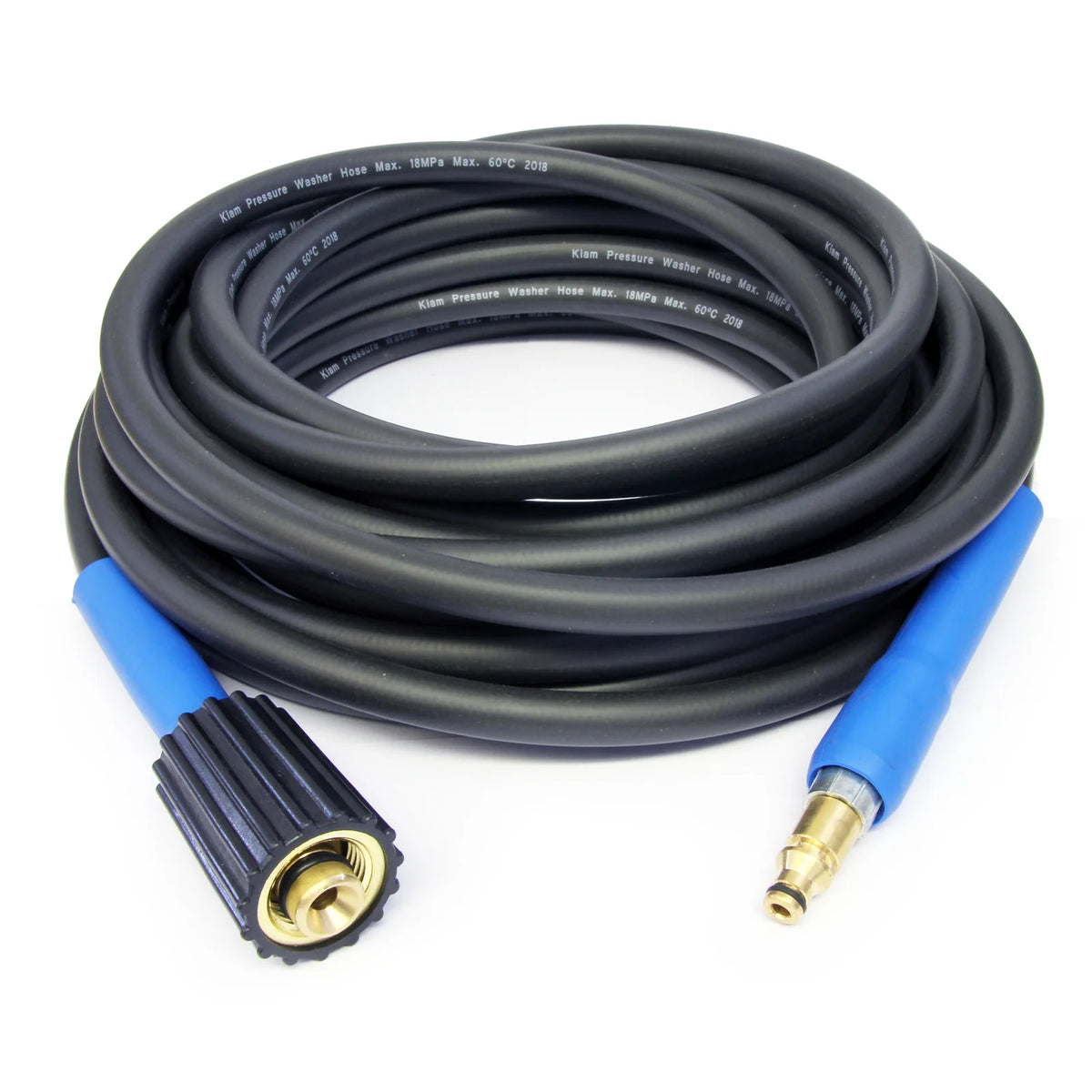 Protective-Sleeved Pressure Washer Hose